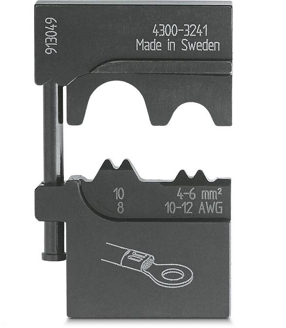 Phoenix Contact CRIMPFOX-M RC 10-1/DIE 1212744 Klämback Oisolerad kabelsko 4 till 10 mm² Passar märke Phoenix Contact 46