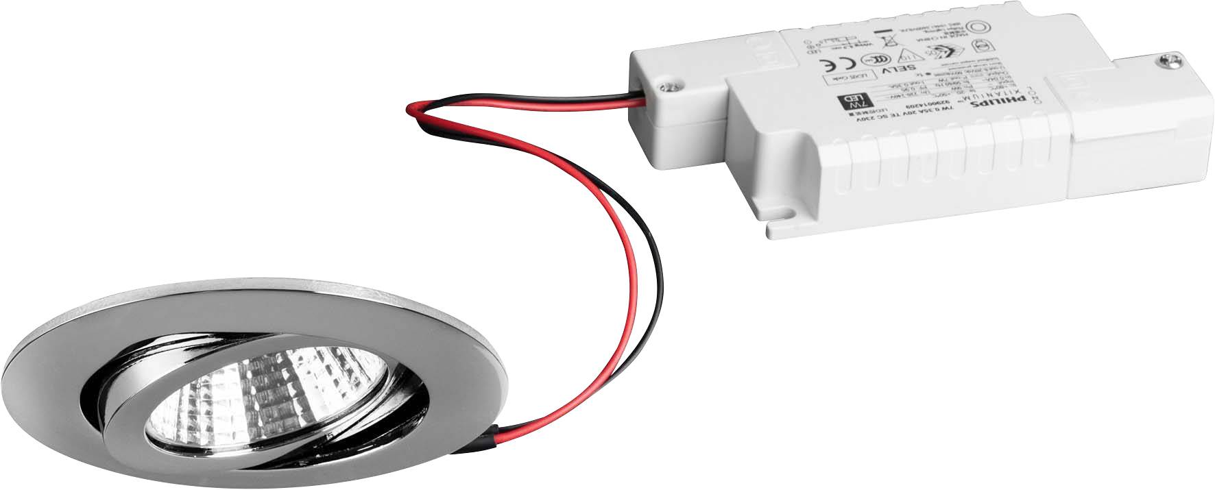 Brumberg 39463023 39463023 LED-inbyggnadsbelysning LED 6 W Krom