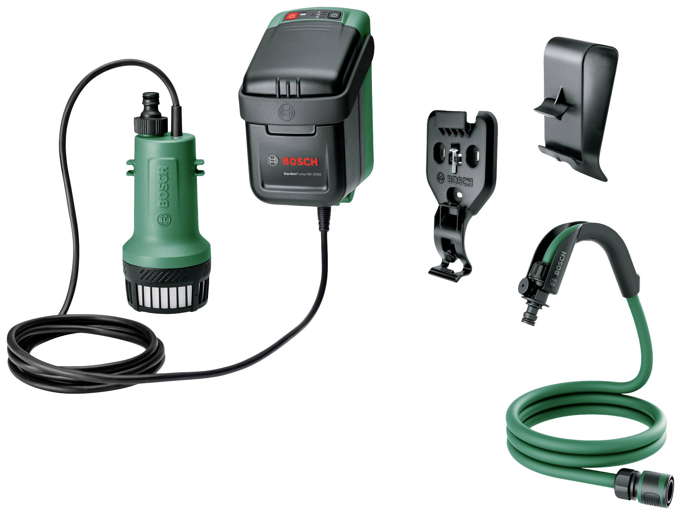 Bosch Home and Garden GardenPump 18 Akku-Gartenpumpe 540 l/h 1.8 m