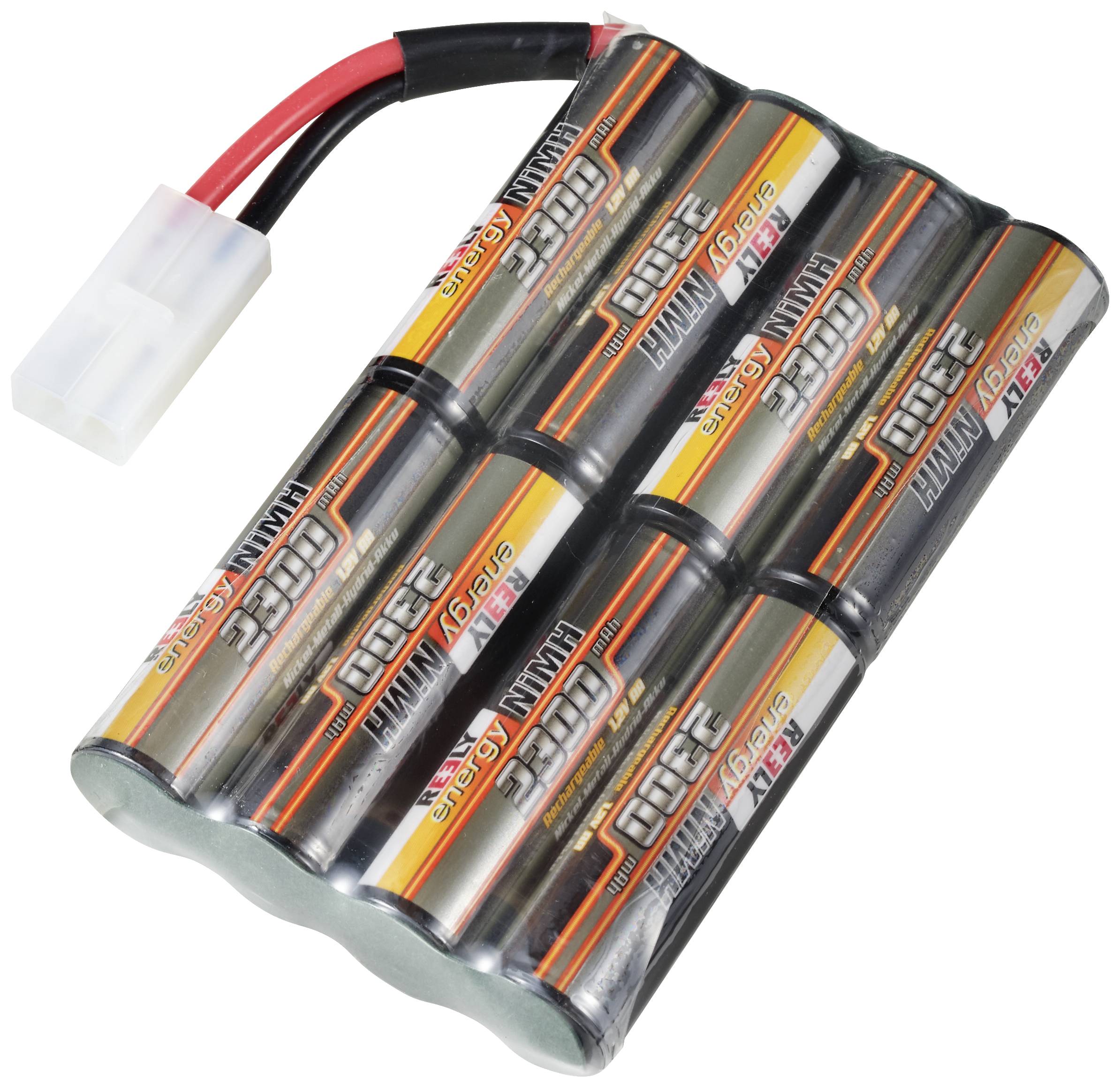 Reely RC Batteripack (NiMh) 9.6 V 2300 mAh Antal celler: 8 AA (R6) Stick Tamiya stickpropp