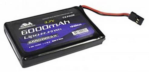 ArrowMax RC Batteripack (LiPo) 3.7 V 6000 mAh Softcase JR anslutning