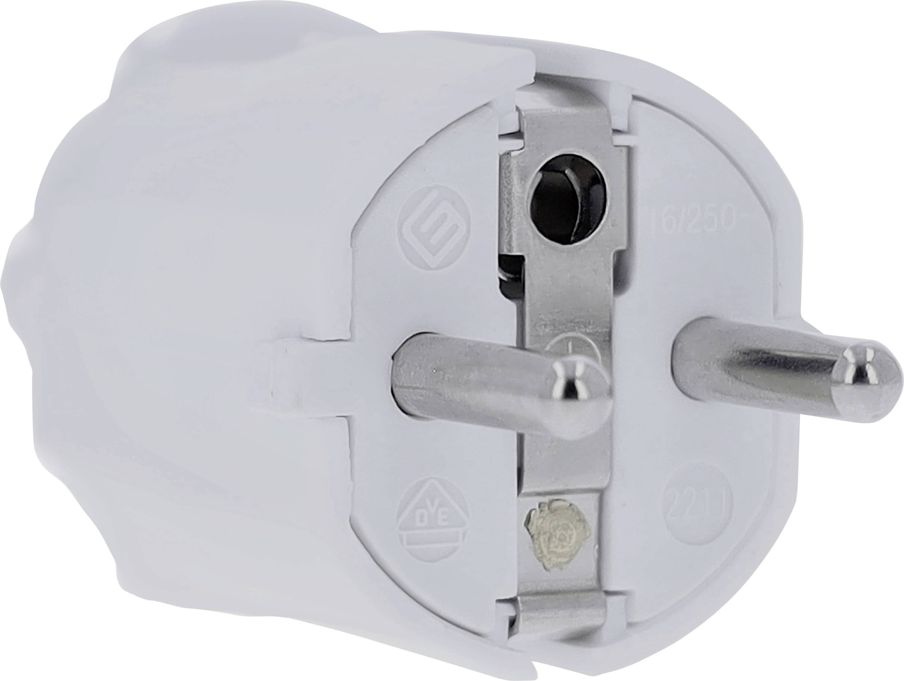 AS Schwabe 62221 Stickpropp PVC 230 V Vit IP20