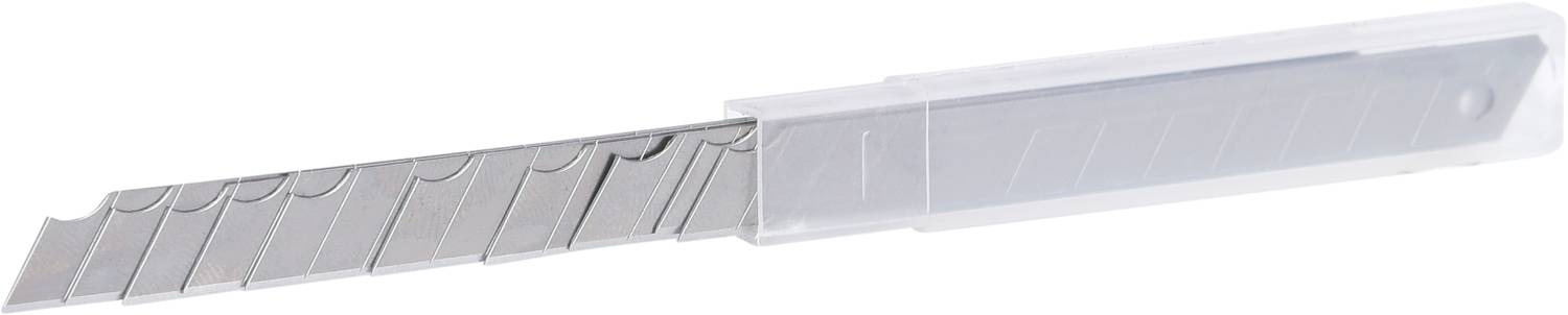 Brytblad 0,4x9x80 mm, dispenser à 10 st. KS Tools 907.2168