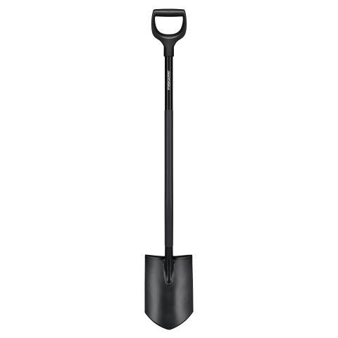 Fiskars Comfort 1067513 Spade spetsig, svart