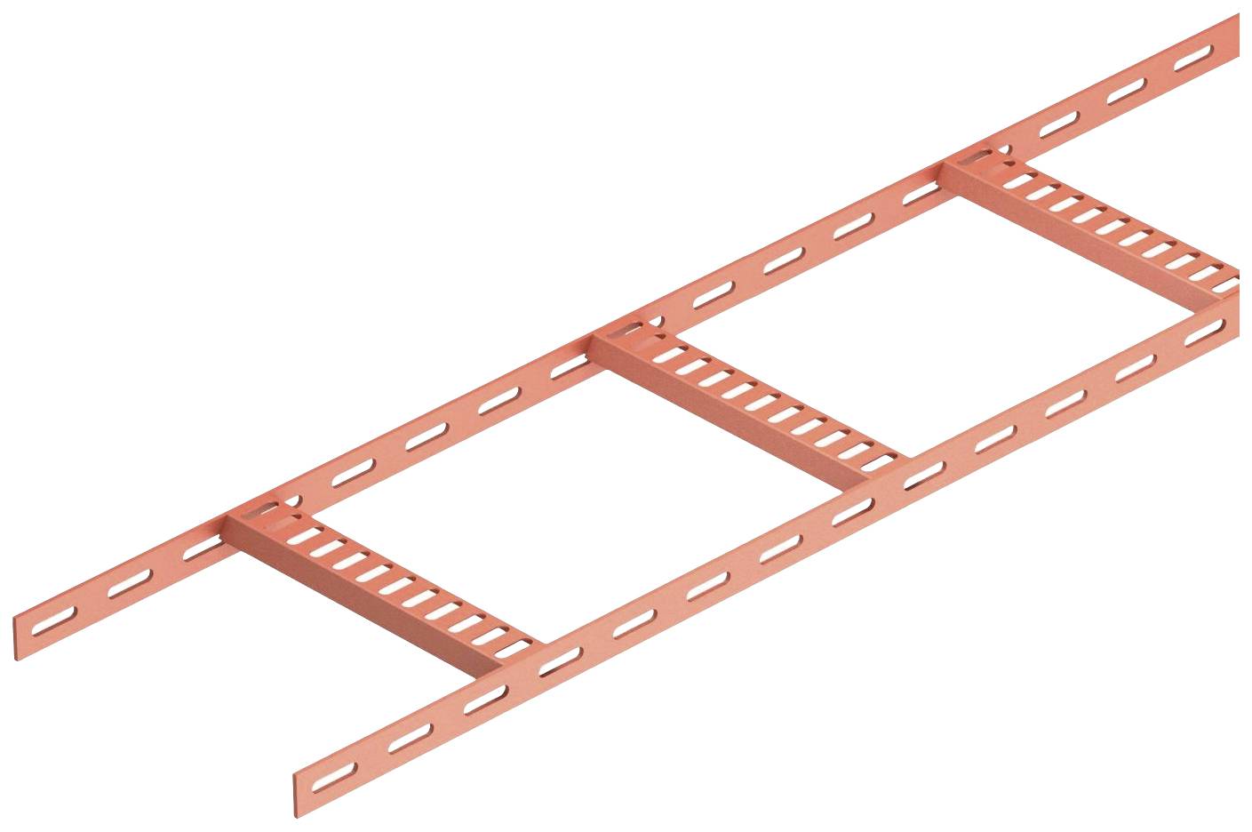 OBO Bettermann 7097042 Kabelstege (L x B x H) 2000 x 150 x 25 mm Stengrå 1 st