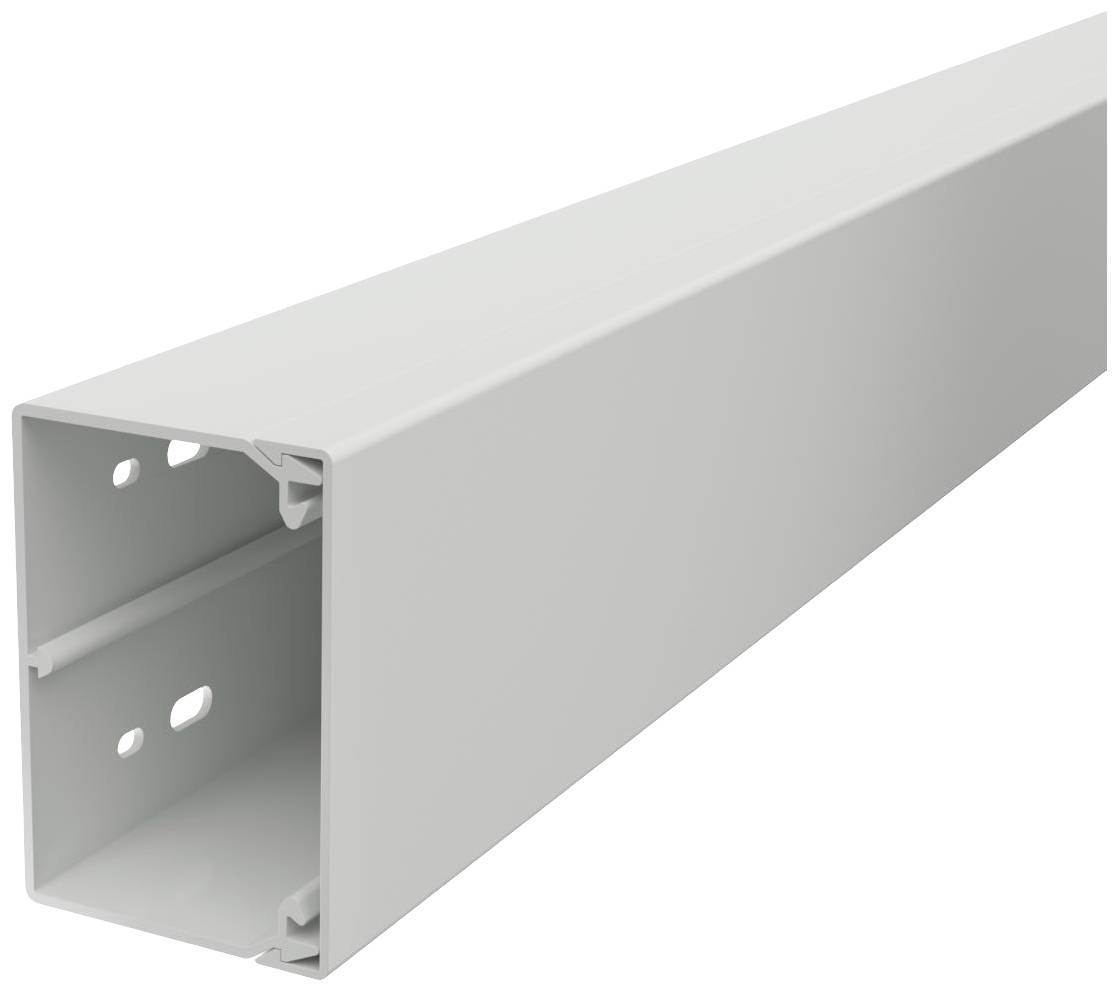 OBO Bettermann 6027113 Kabelkanal (L x B x H) 2000 x 90 x 60 mm Ljusgrå 12 st