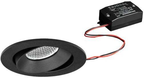 Brumberg 38379183 38379183 LED-inbyggnadsbelysning LED 7 W Svart