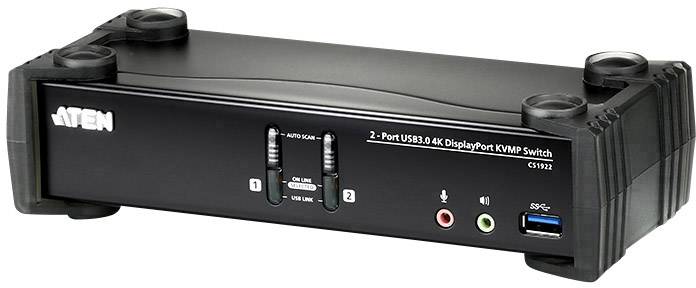 ATEN CS1922-AT-G KVM-switch Display-Port 4096 x 2160 Pixel