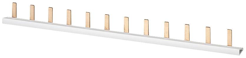 Siemens 5ST3730 Stiftsamlingsskena beröringssäker, 10 mm2 1-fas, 214mm lång valfri Stiftsamlingsstång Vit 10 mm² 63 A 1