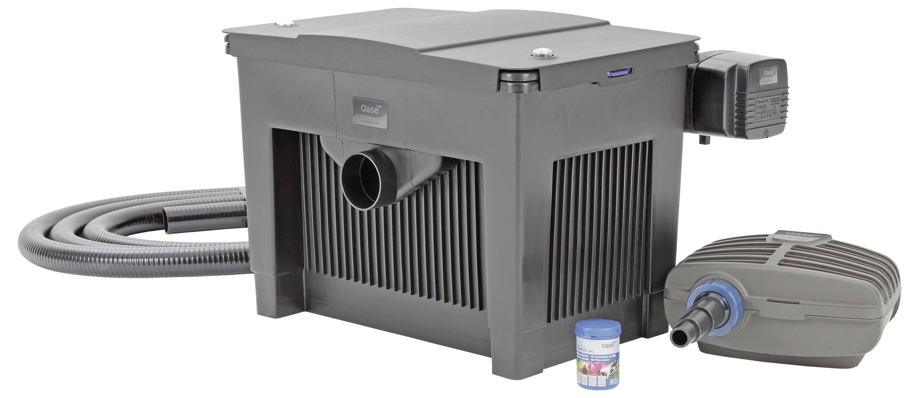Oase 56777 BioSmart Set 18000 Filter-Set Inkl. UVC-filterenhet 5500 l/h
