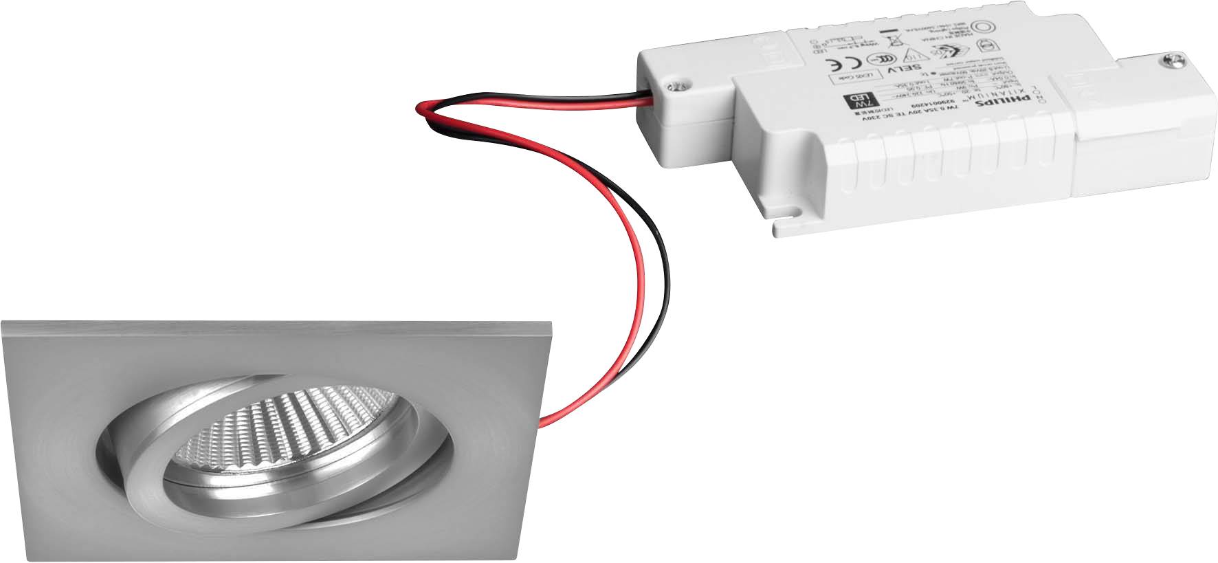 Brumberg 39365023 39365023 LED-inbyggnadsbelysning LED 6 W Krom