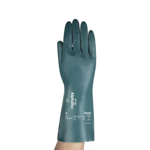 Ansell AlphaTec 58-001 ESD Kemskyddshandske nitril 9