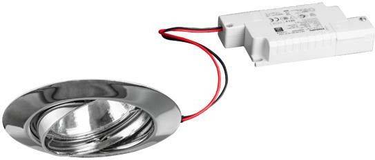 Brumberg 39304023 39304023 LED-inbyggnadsbelysning LED 6 W Krom