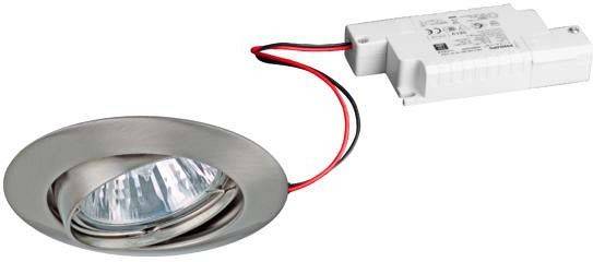 Brumberg 39304153 39304153 LED-inbyggnadsbelysning LED 6 W Nickel