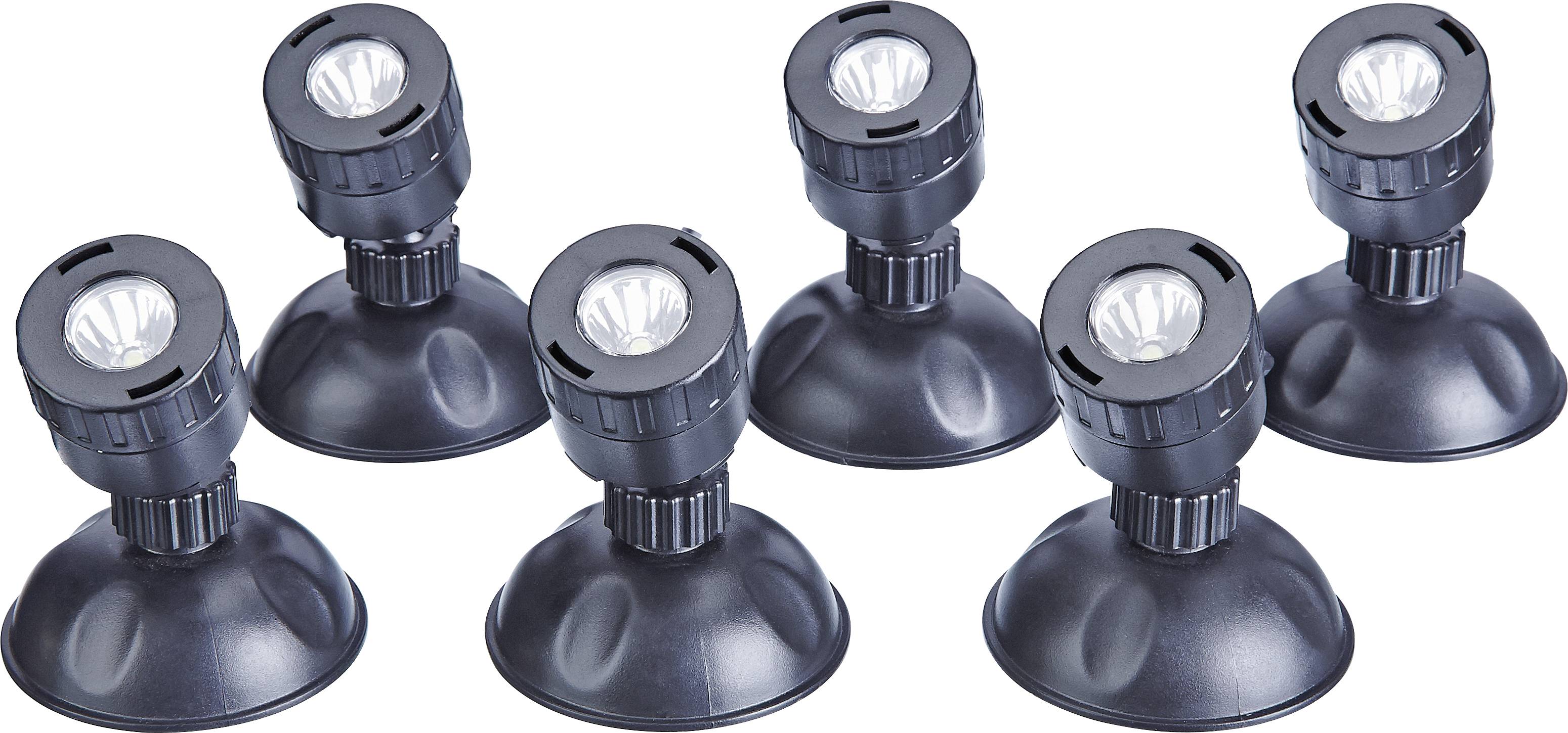 Pontec 43187 Undervattensbelysning LED 0.5 W Svart